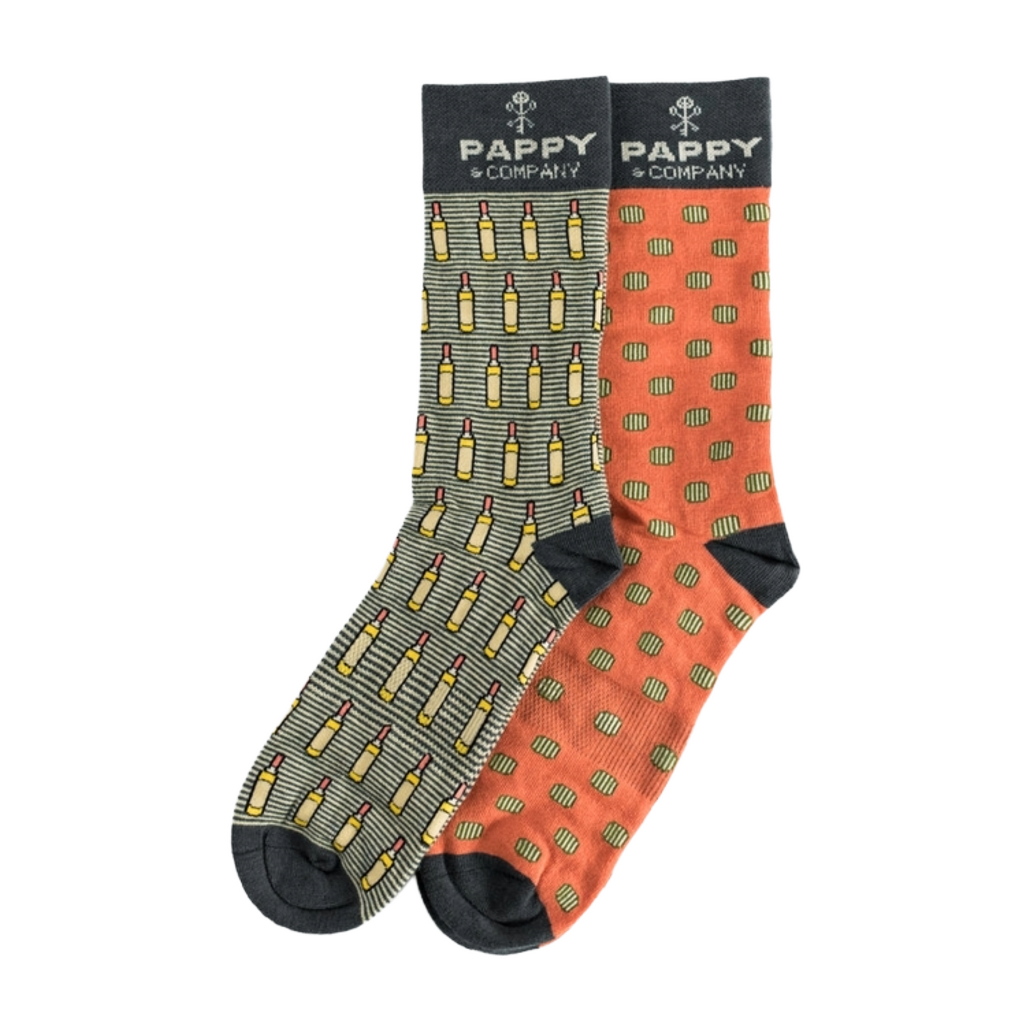 Pappy & Company Barrels & Bottles Sock Set