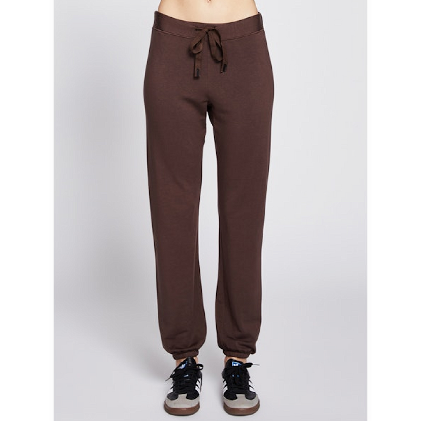 Softest Fleece Drawstring Sweatpants, Espresso