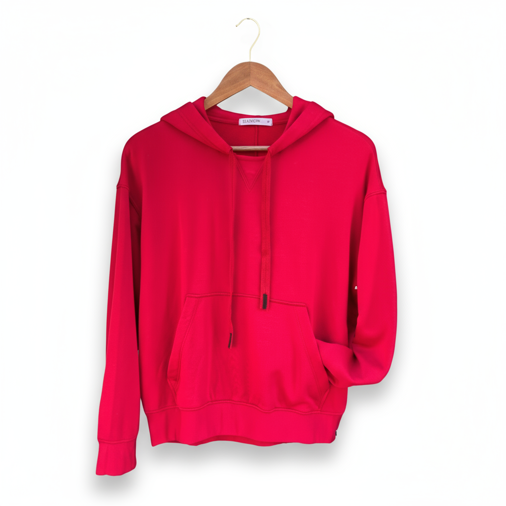 Softest Fleece Pullover Hoodie, Lipstick