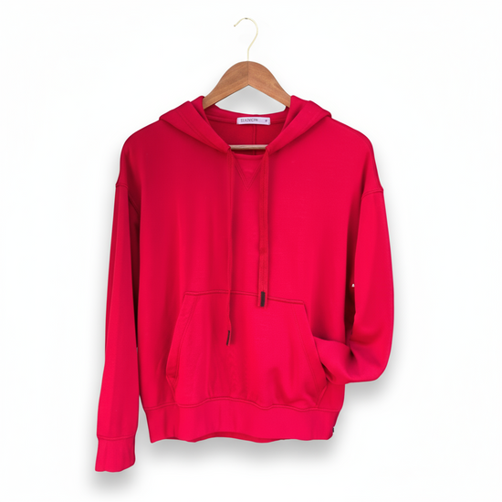 Softest Fleece Pullover Hoodie, Lipstick