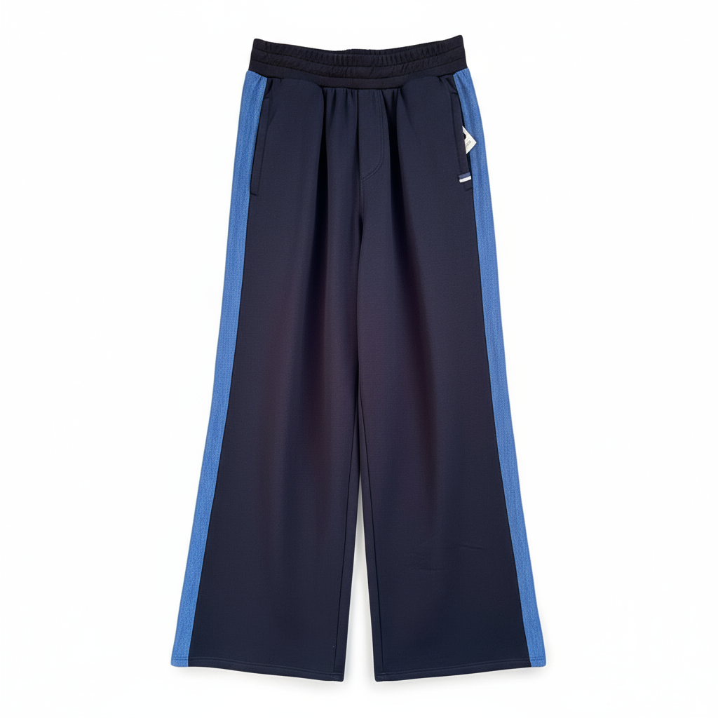 Softest Fleece Trimmed Pant, Black