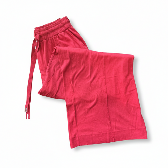 Cloud Jersey Drawstring Pant, Lipstick