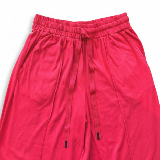 Cloud Jersey Drawstring Pant, Lipstick