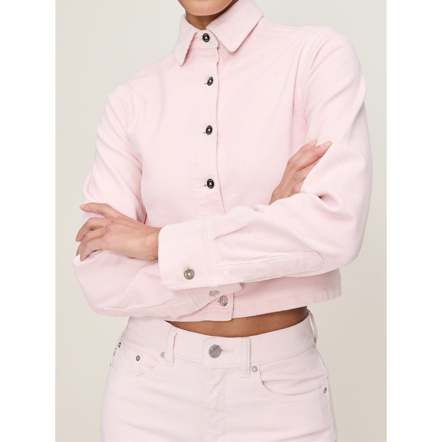 Montauk Shirt Long Sleeve, Powder Pink by DL1961