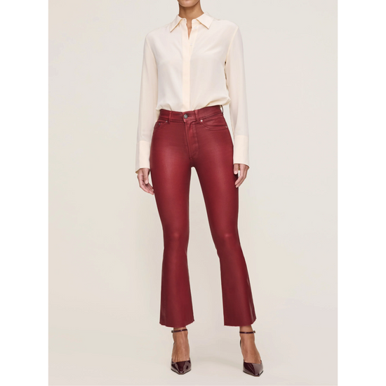 Bridget Boot High Rise Instasculpt™ Crop, Cherry by DL1961