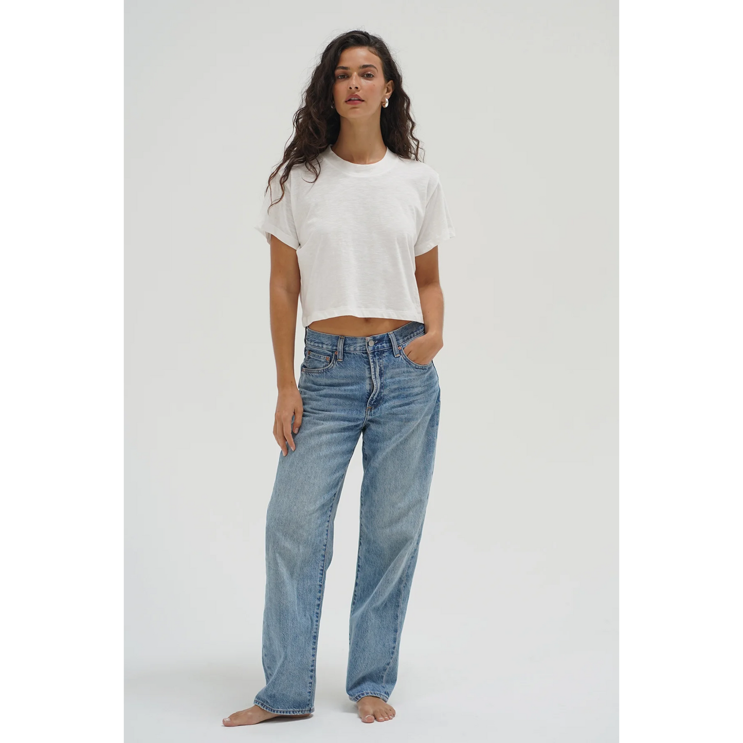 Ava Tee, White by LNA