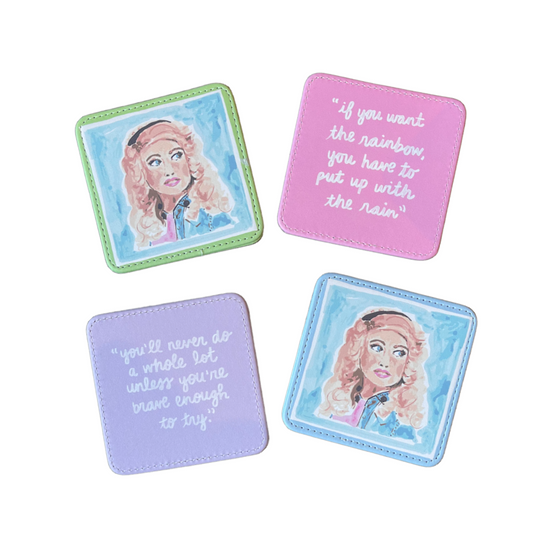 We Love Dolly Coaster Set by Keva Style + Created By&nbsp;