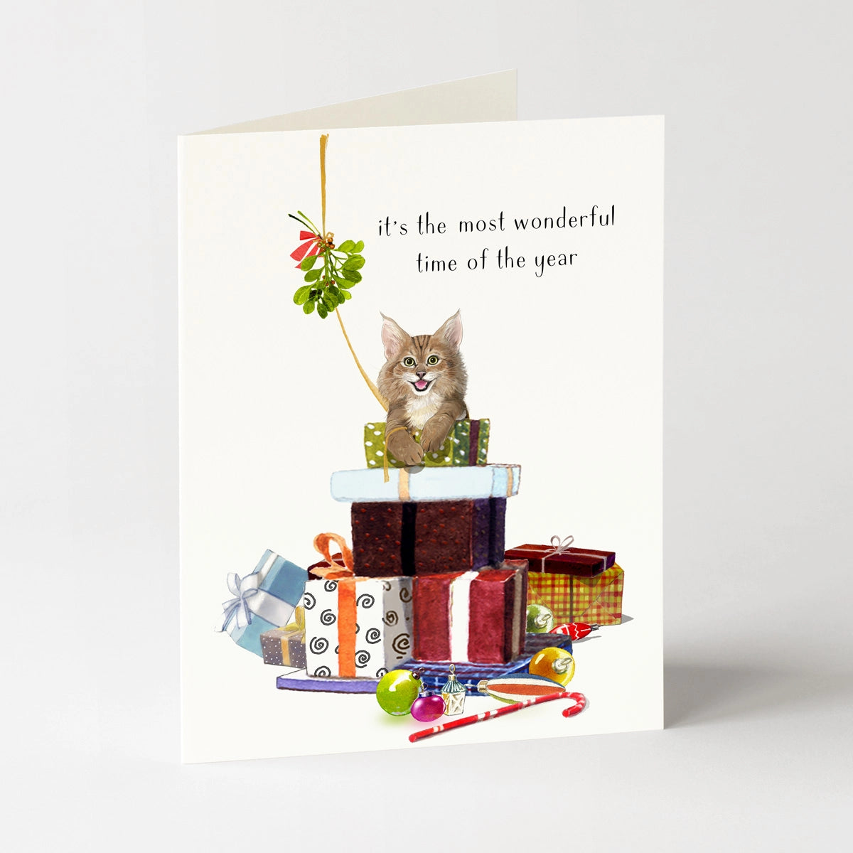 Feline Felicity Christmas Card