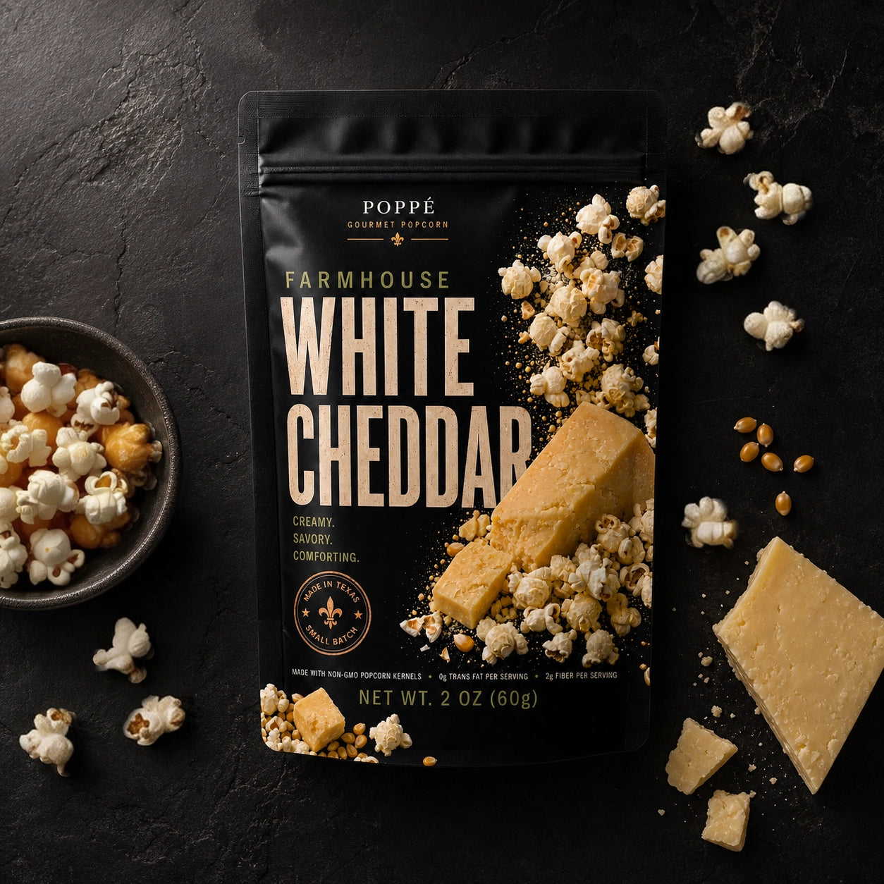 Farmhouse White Cheddar Gourmet Popcorn