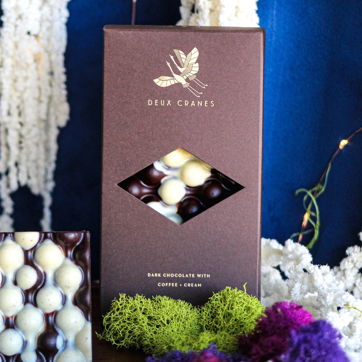 Coffee and Cream Dark Chocolate Bar