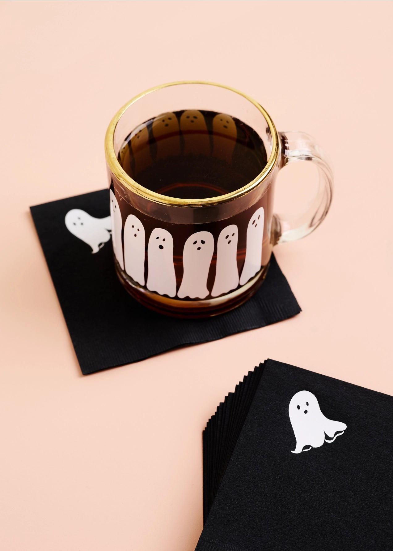 Spooky Ghost Cocktail Napkins