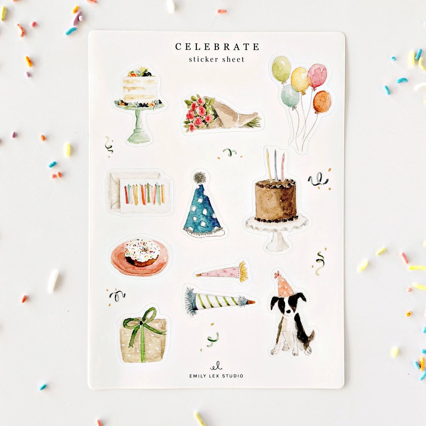 Celebrate Sticker Sheets