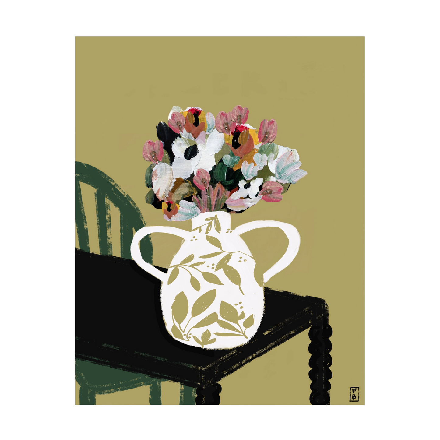 "New England Still Life" Giclée Fine Art Print by Pascale Berkowitz