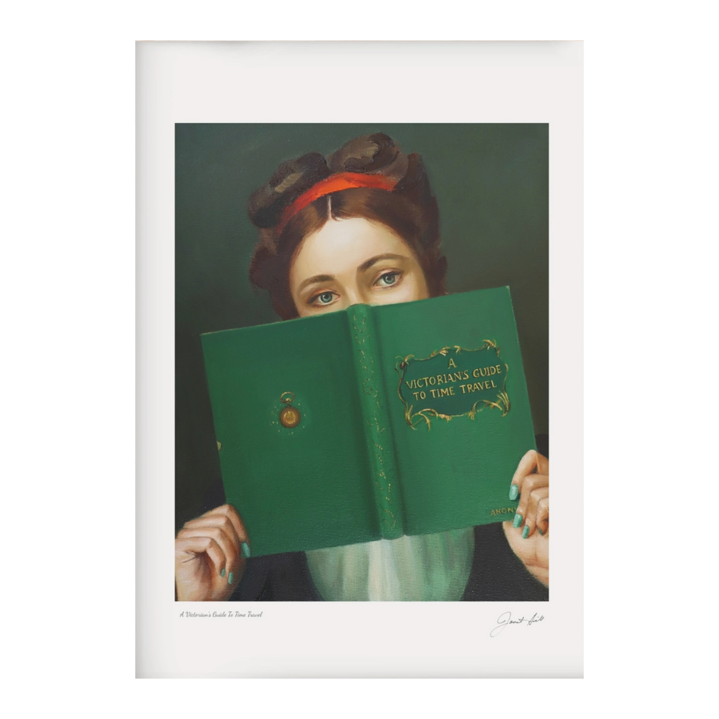 A Victorian's Guide To Time Travel Art Print