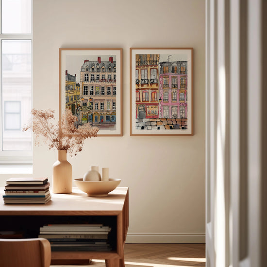 "Hôtel Du Louvre" Giclée Fine Art Print by Pascale Berkowitz