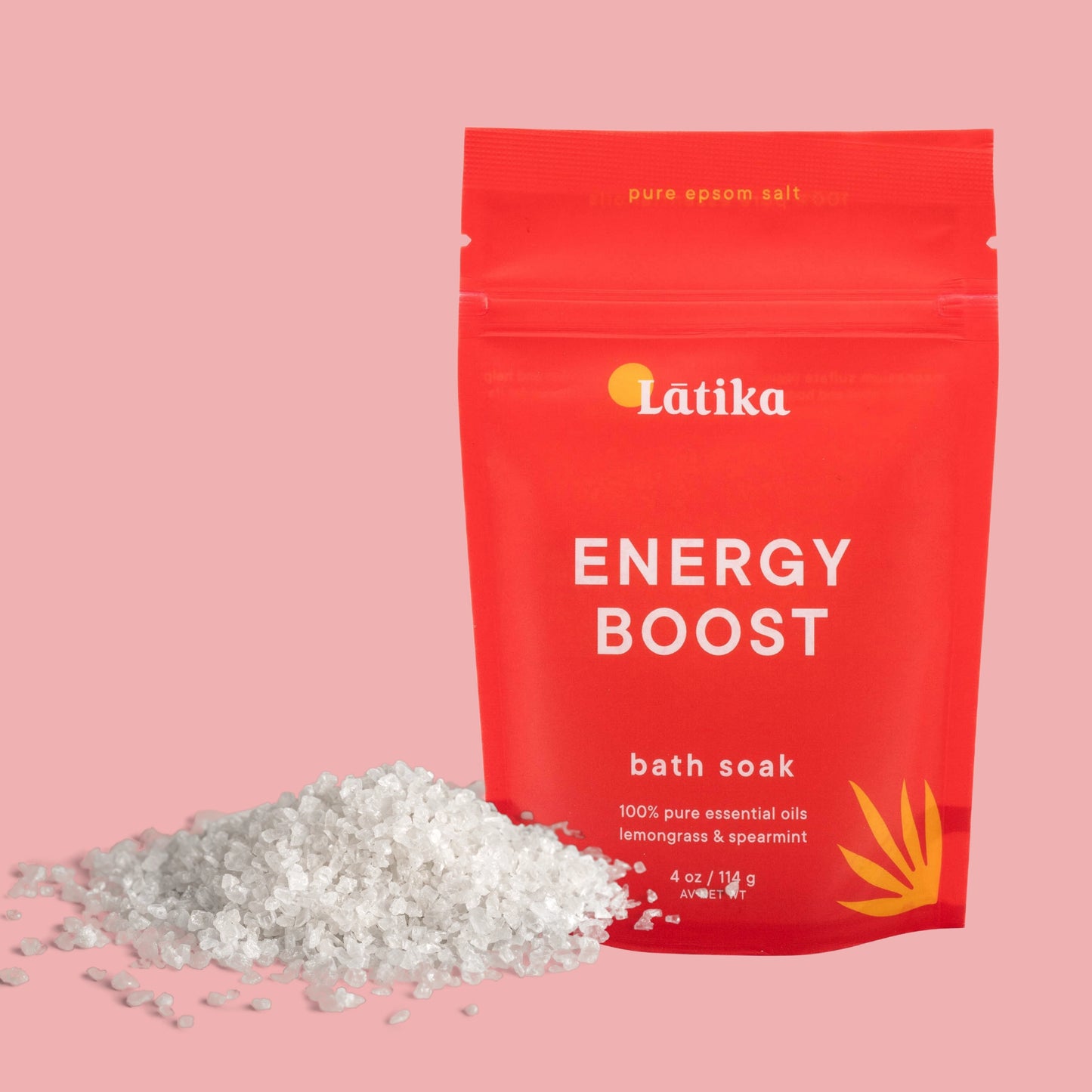 Energy Boost Epsom Bath Soak by Latika Beauty