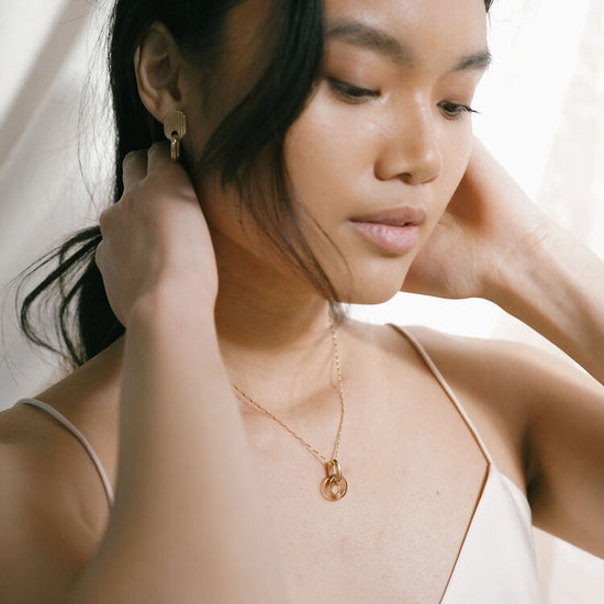 Anna Necklace - Tan by Lindsay Lewis