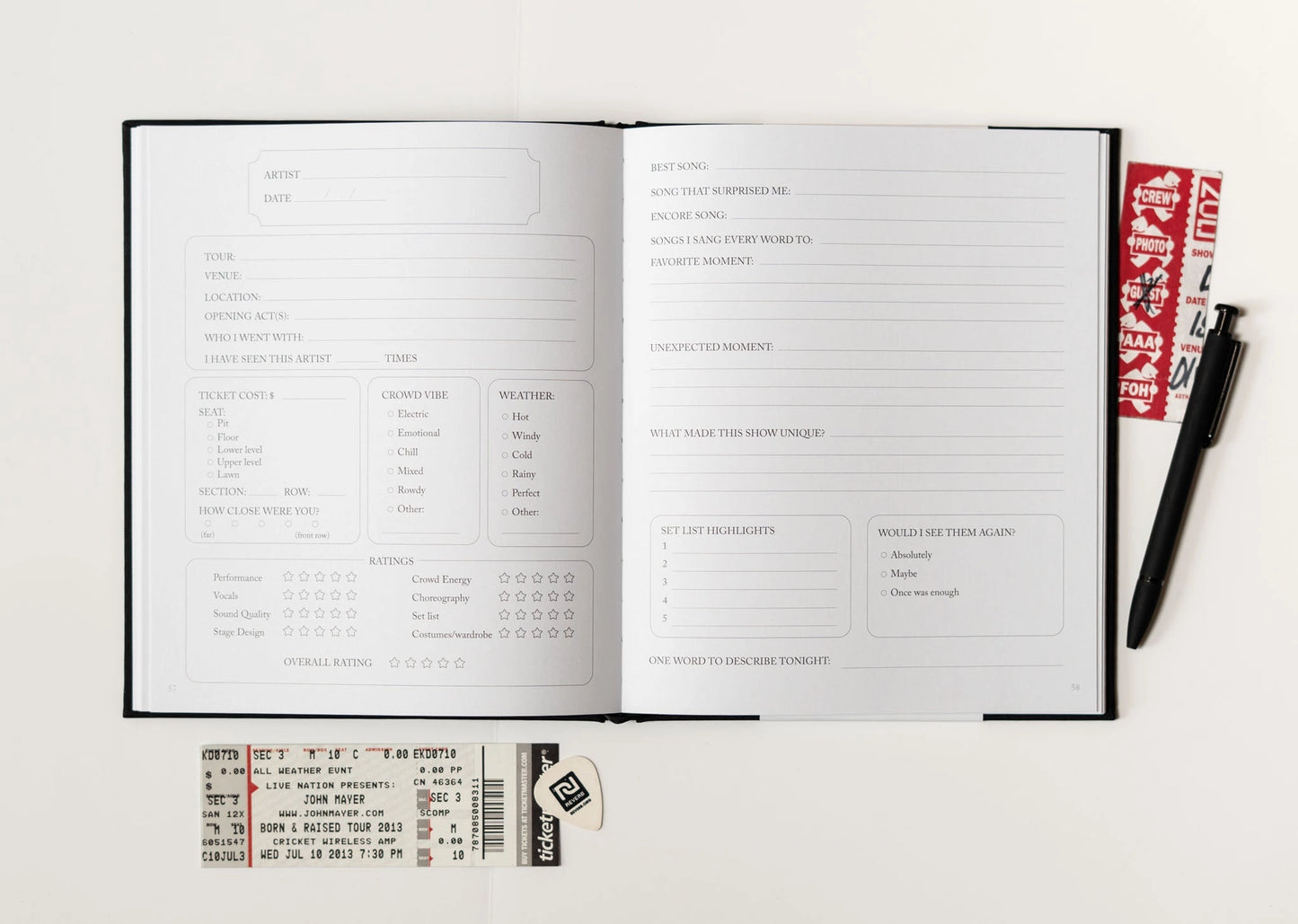 Concert Journal