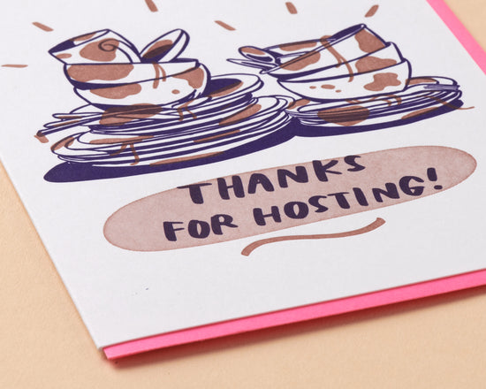 Hosting Dirty Dishes Card by And Here We Are