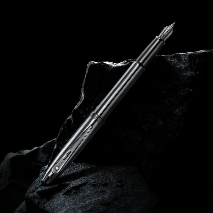 Sheaffer Fountain Pen, Ionic Gunmetal with Shiny PVD Trims
