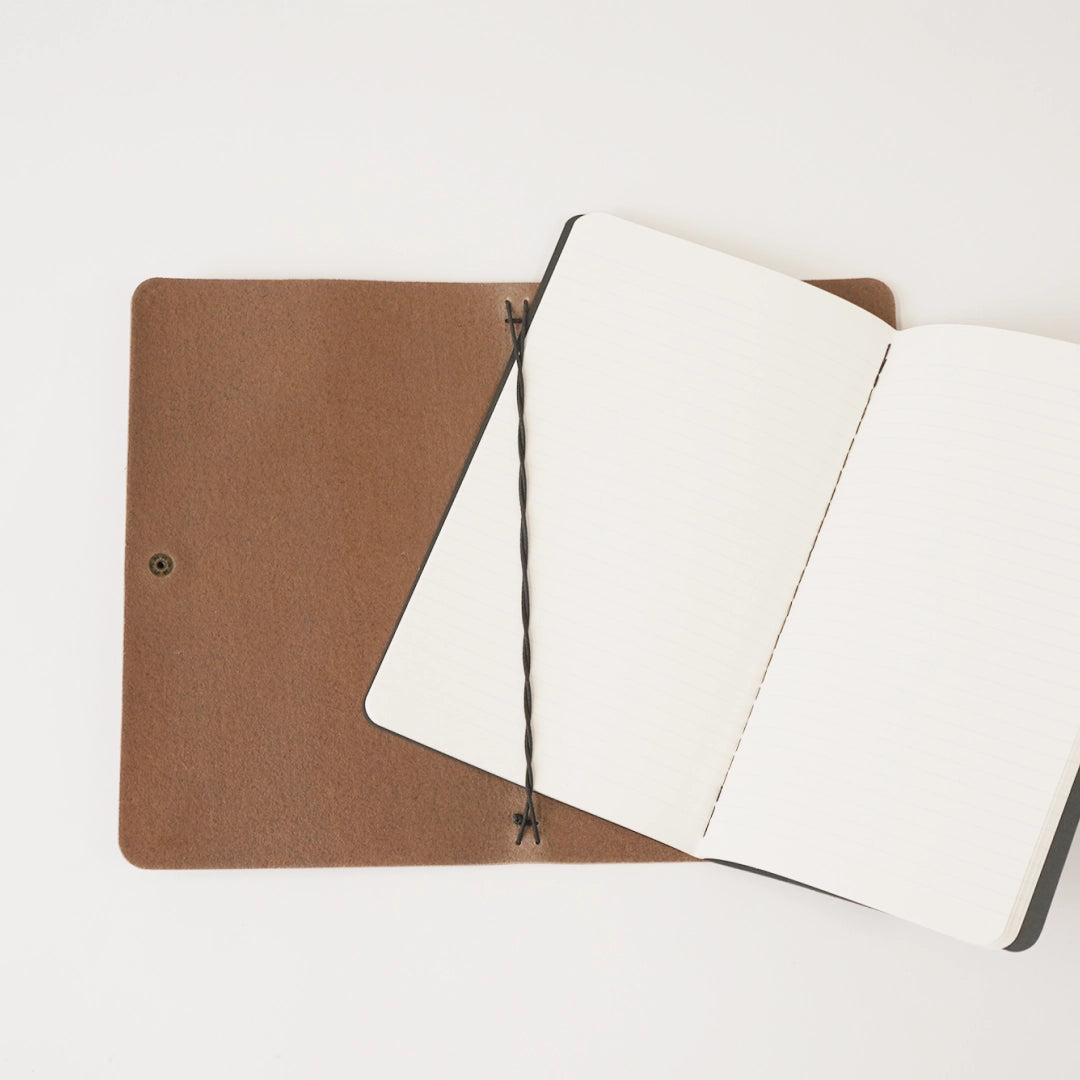 Bennett Full Grain Leather Journal, Natural by Range Leather Co.