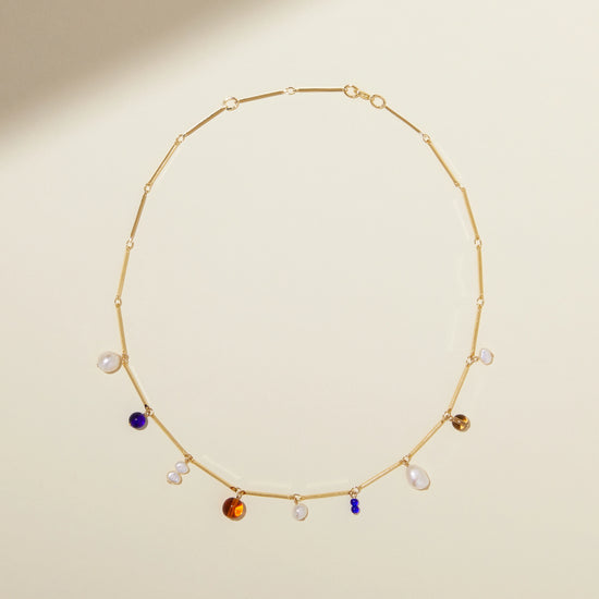 Fête Necklace in Blue