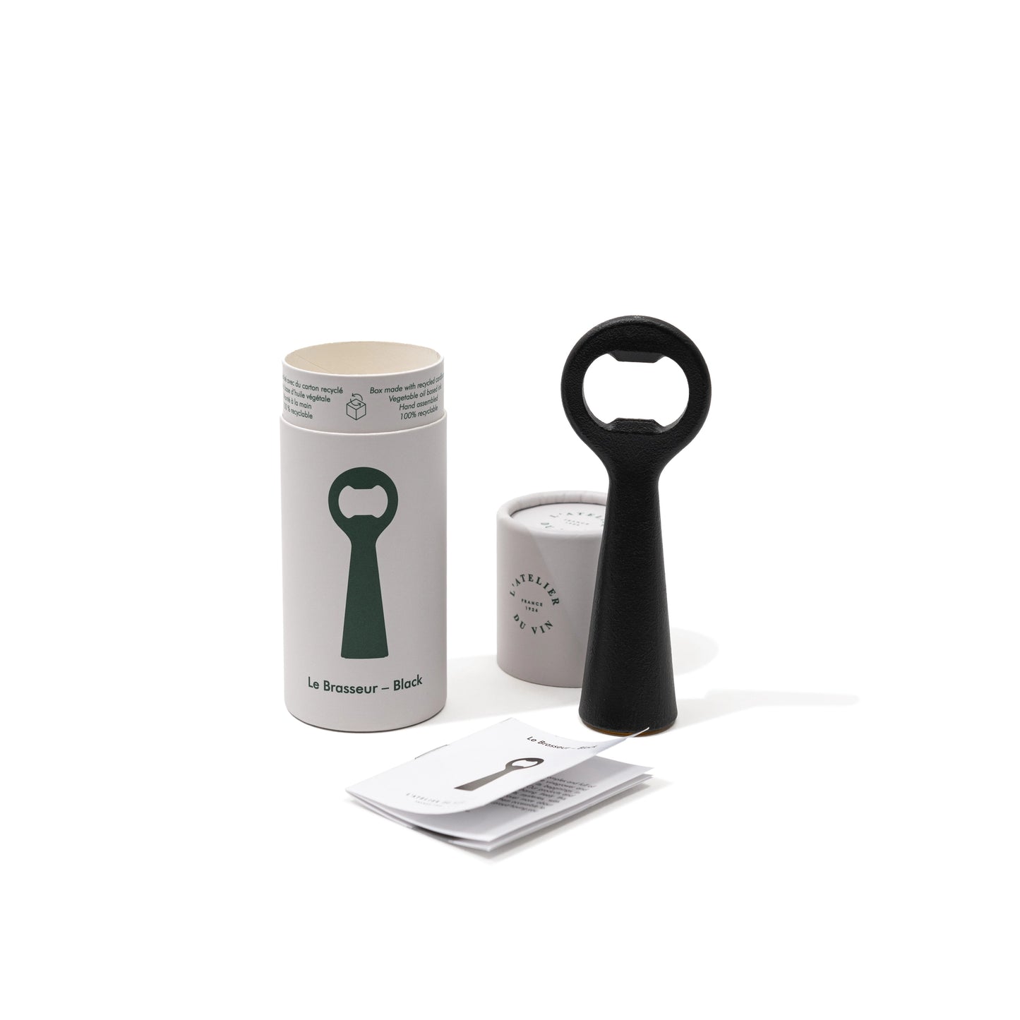 Le Brasseur Bottle Opener, Black