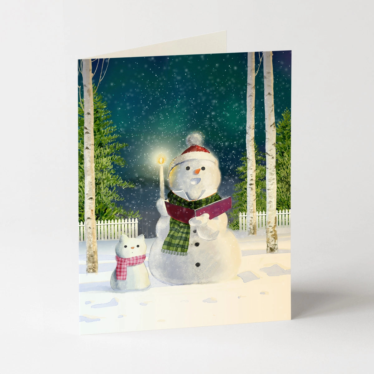 Snow Carollers Card