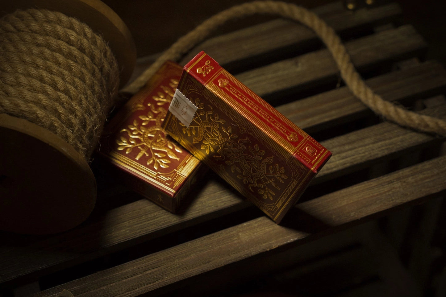 Red Monarchs Playing Card Deck