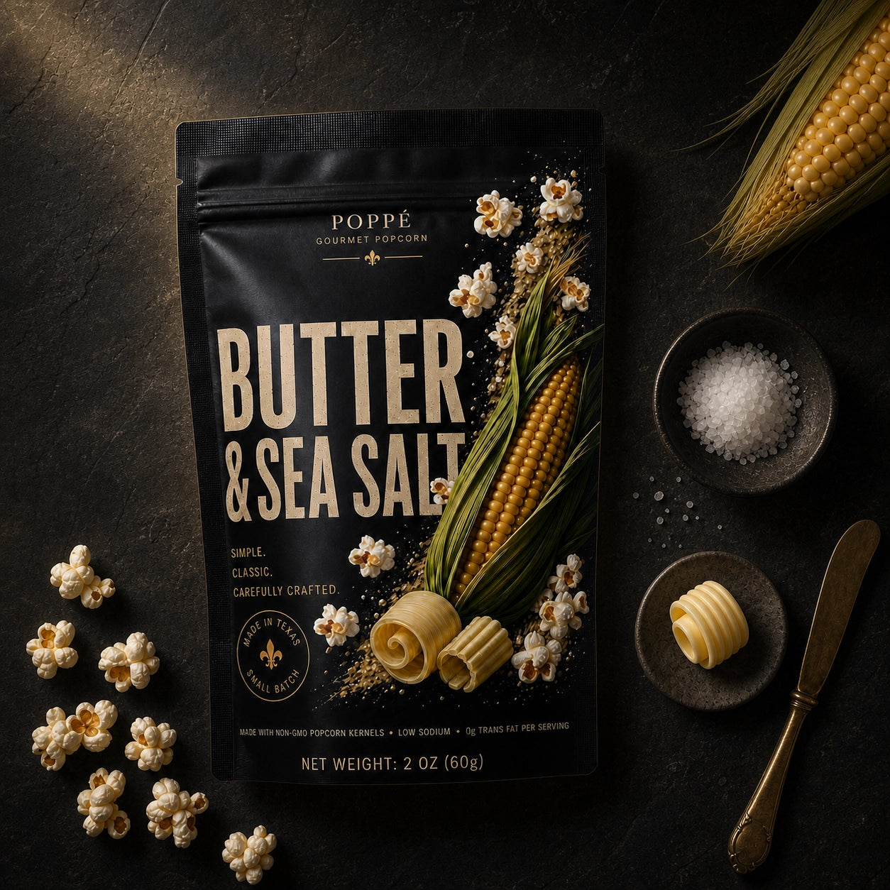 Butter & Sea Salt Gourmet Popcorn