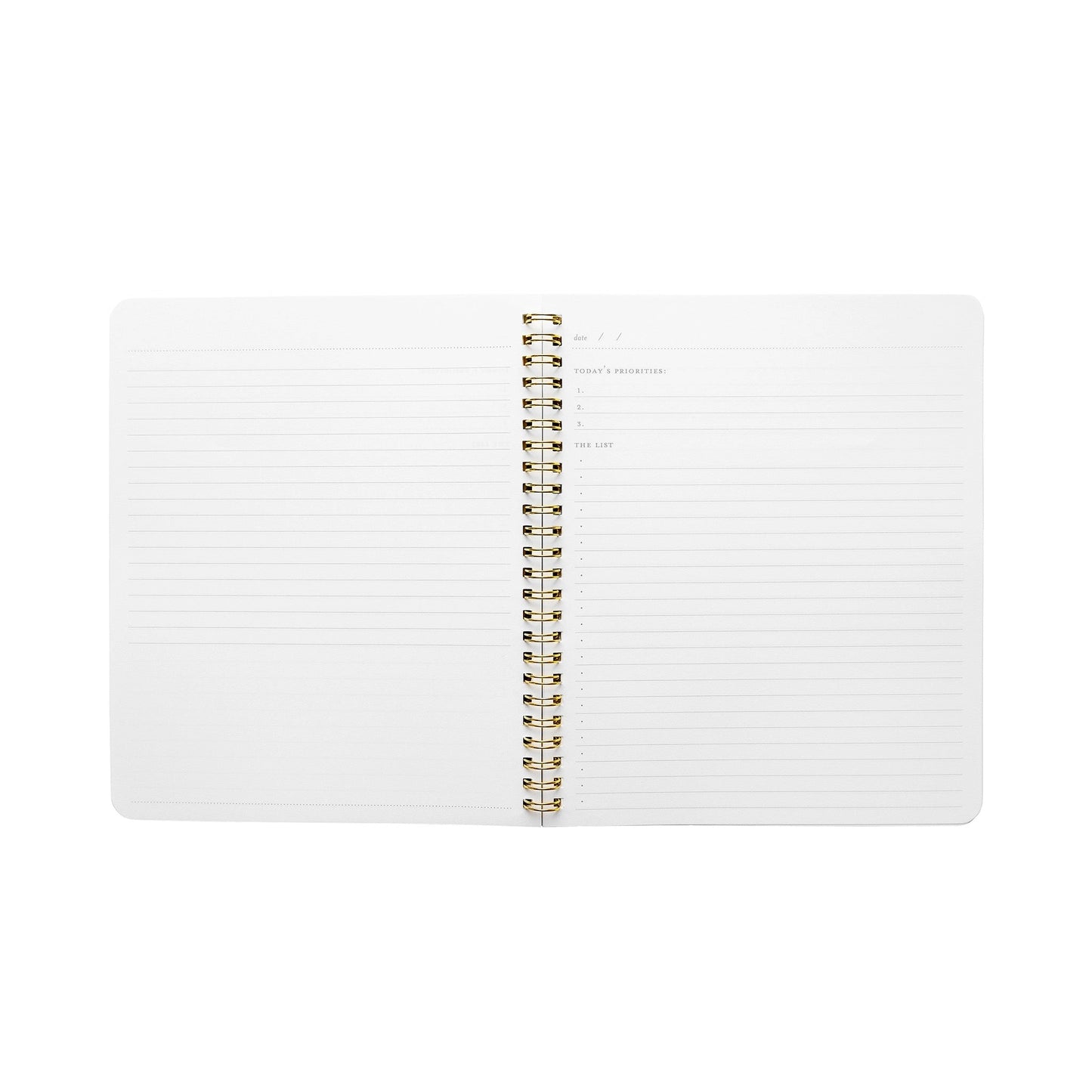 Priorities Spiral Notebook by Sugar Paper