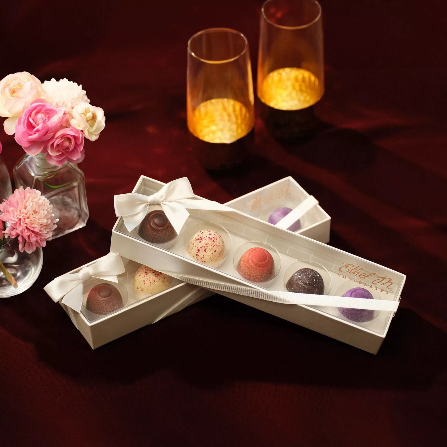 Premium 5-Piece Truffle Sampler by Ethel M. Chocolates
