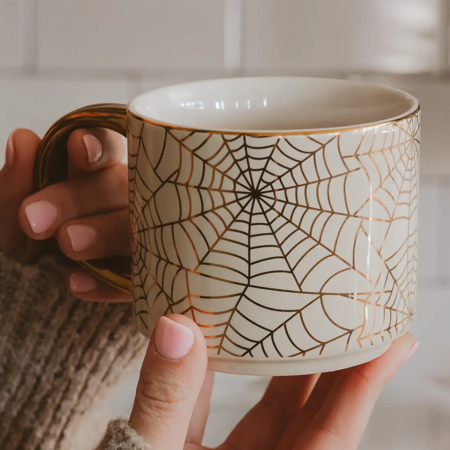 Spiderwebs Coffee Mug