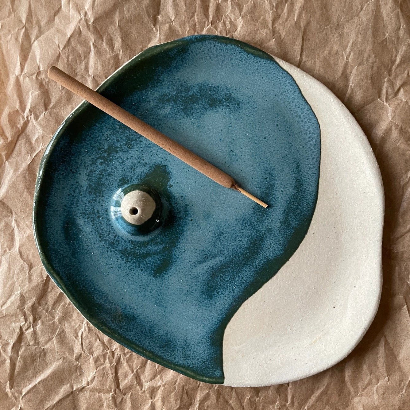 Lagoon Ceramic Incense Dish