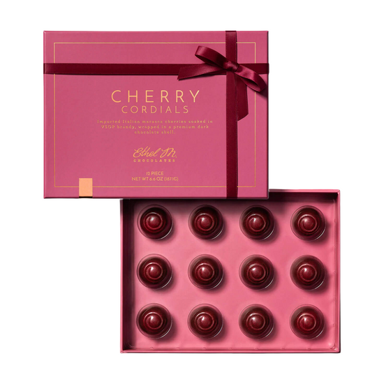 Premium 12pc Cherry Cordial Assortment by Ethel M Chocolates