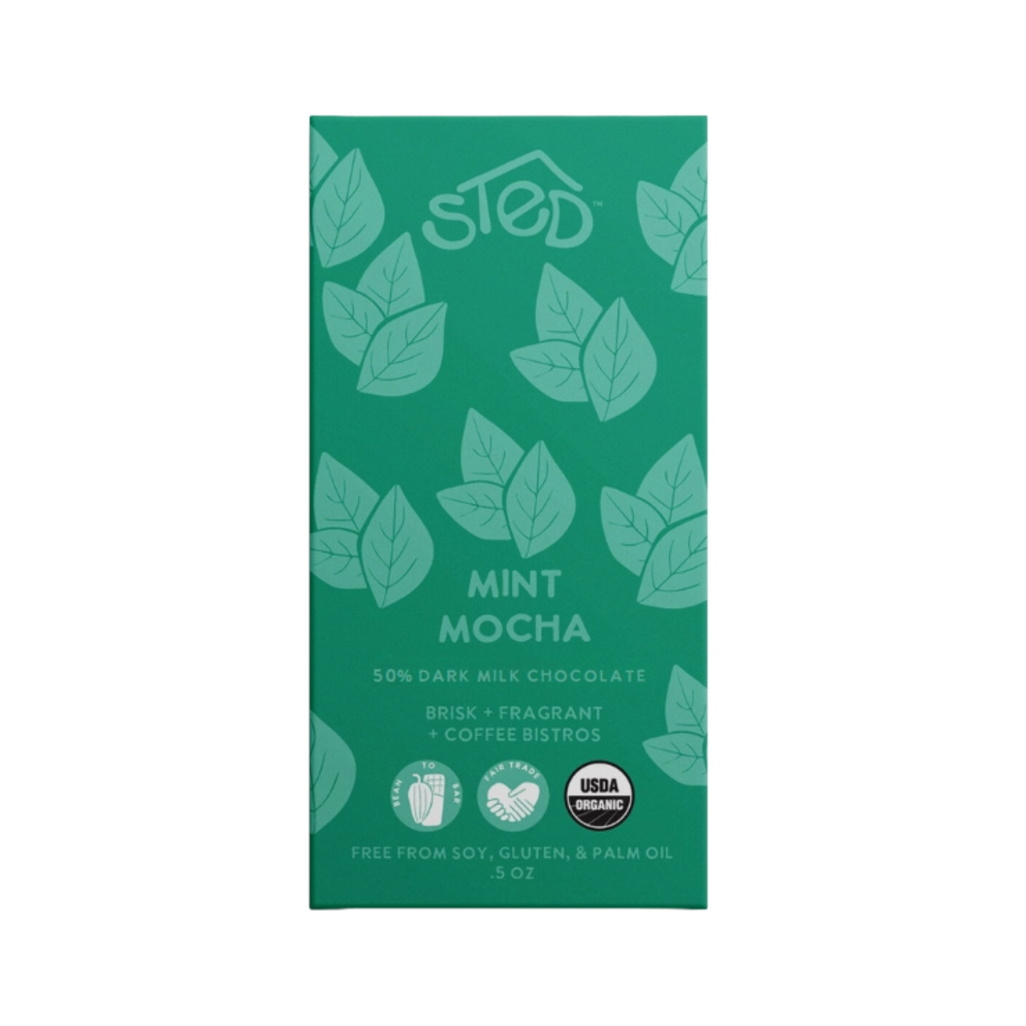 Mint Mocha Mini Chocolate Bar by Sted Foods