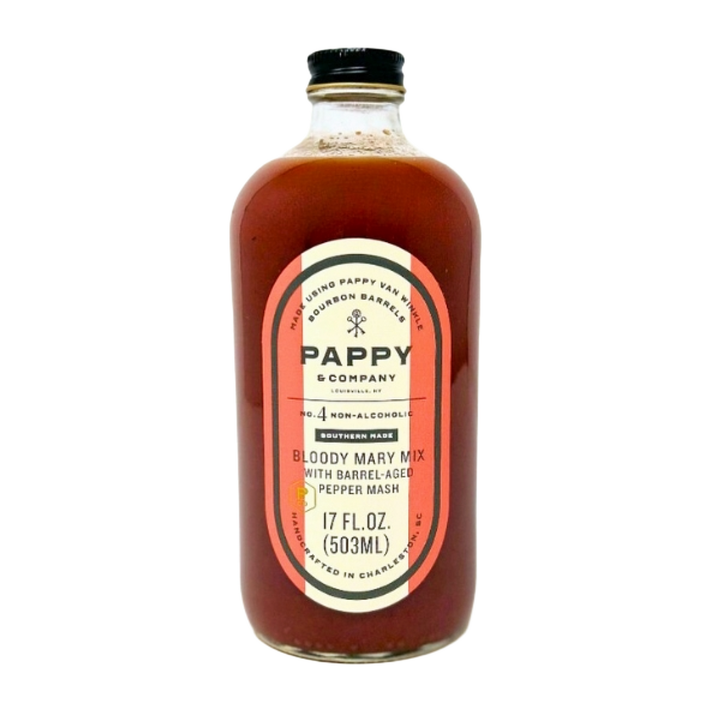 Pappy Bloody Mary Mix with Barrel-Aged Pepper Mash