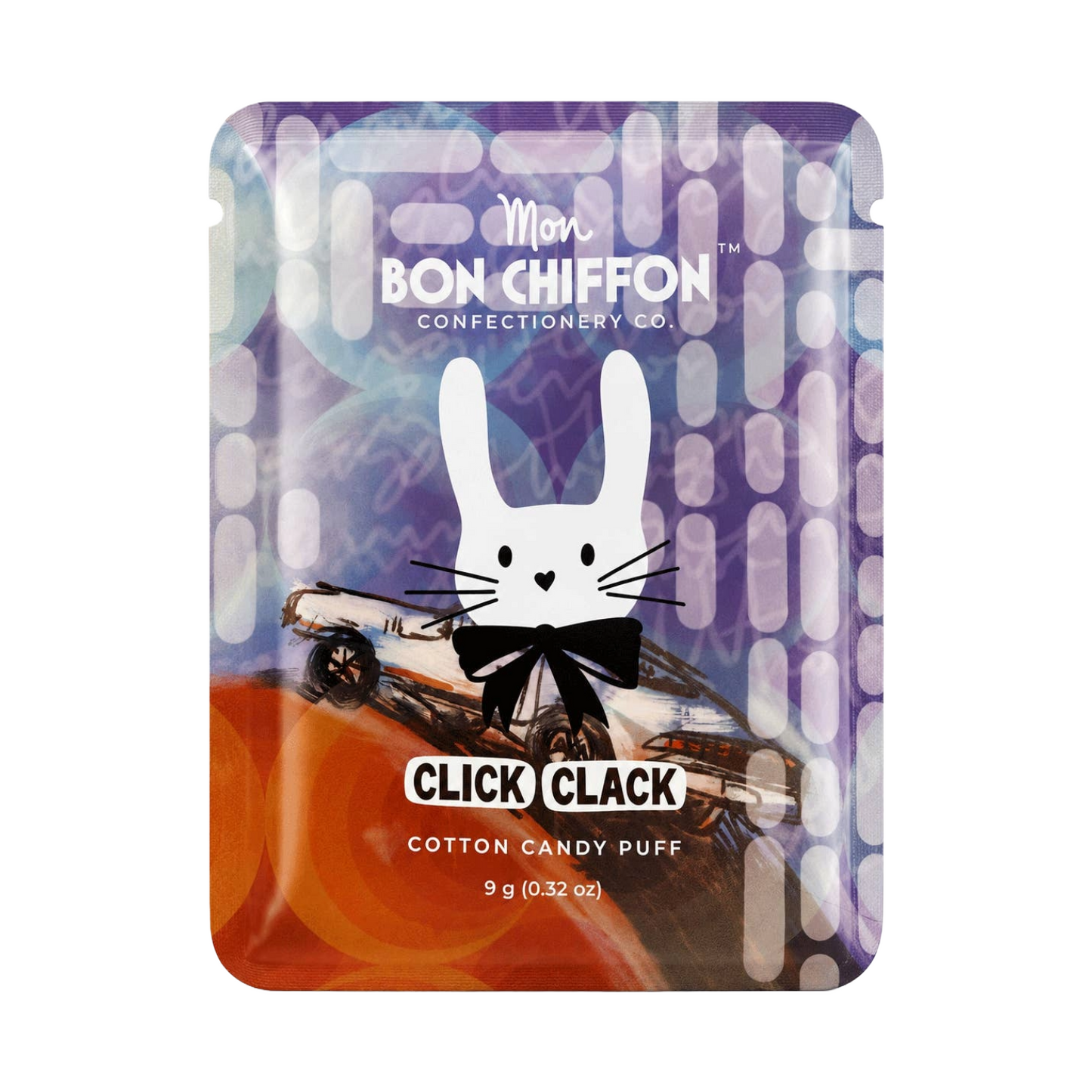 Click Clack Orange Vanilla Cotton Candy Puff