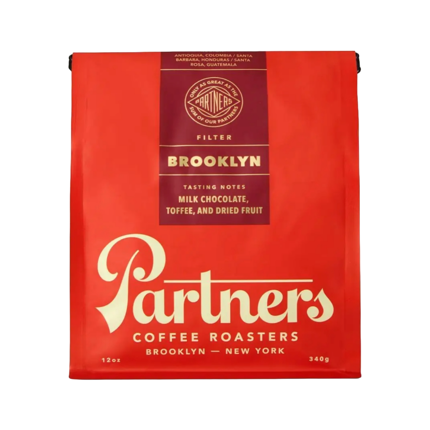 Brooklyn Whole Bean Coffee by Partners Coffee Roasters
