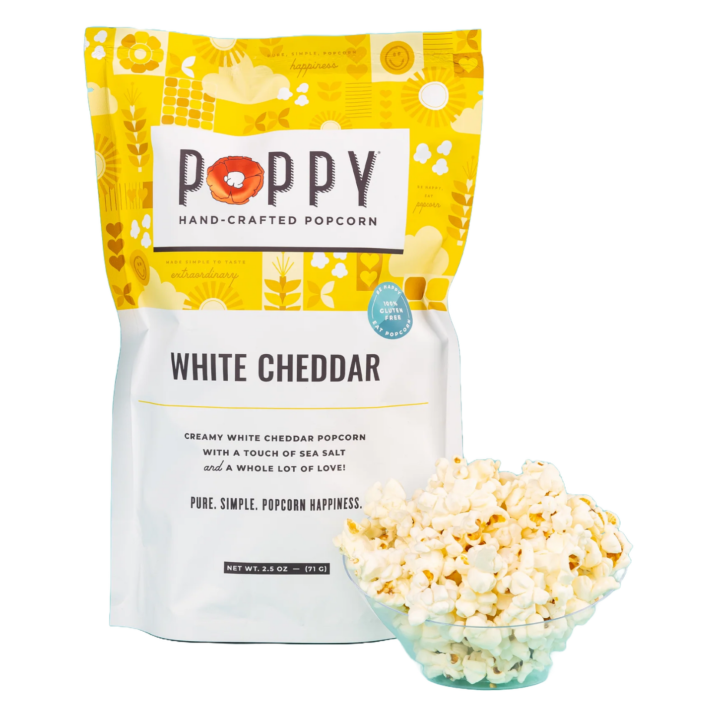 White Cheddar Popcorn by Poppy Hand-Crafted Popcorn