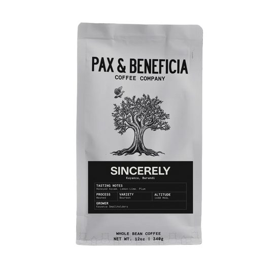 Sincerely Whole Bean Coffee