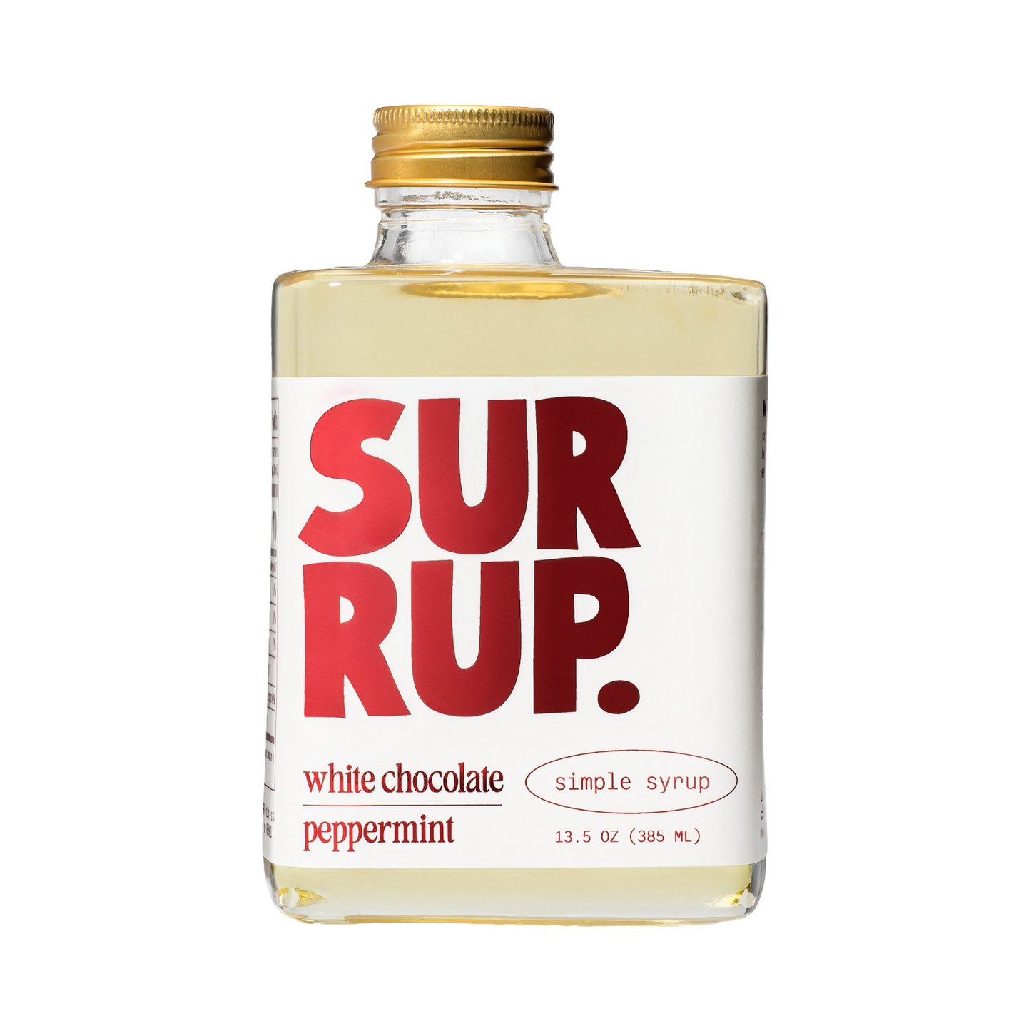 White Chocolate Peppermint Simple Syrup