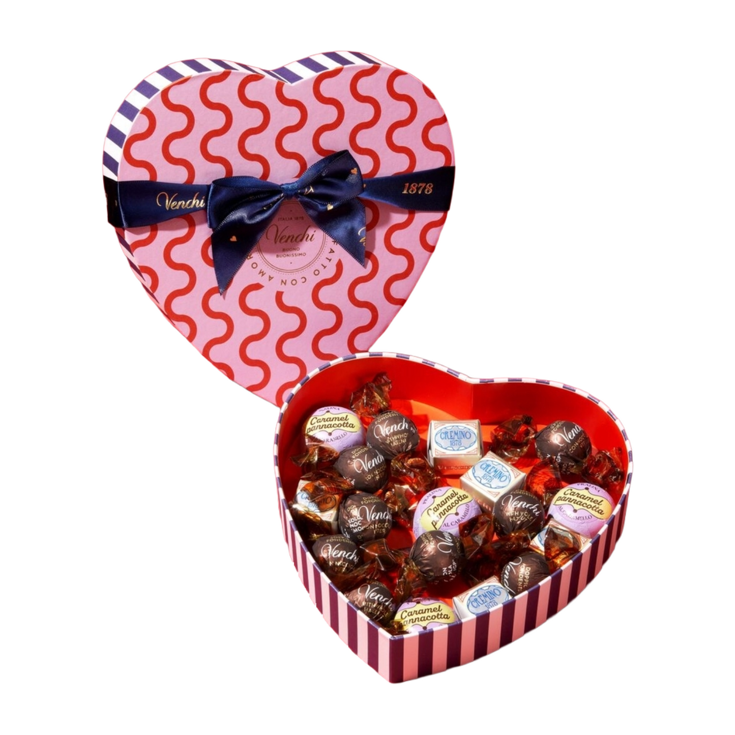 Venchi Heart-Shaped Chocolate Box