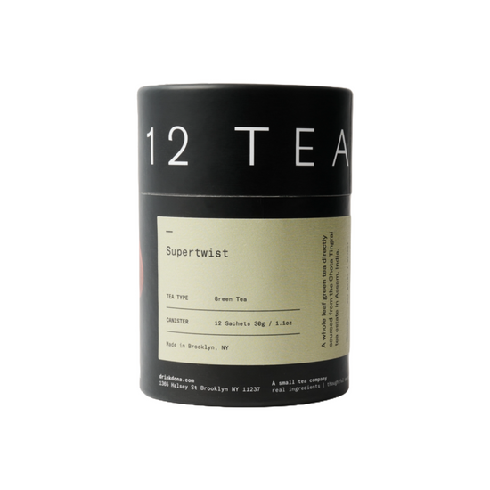 Supertwist Green Tea Tin by DONA
