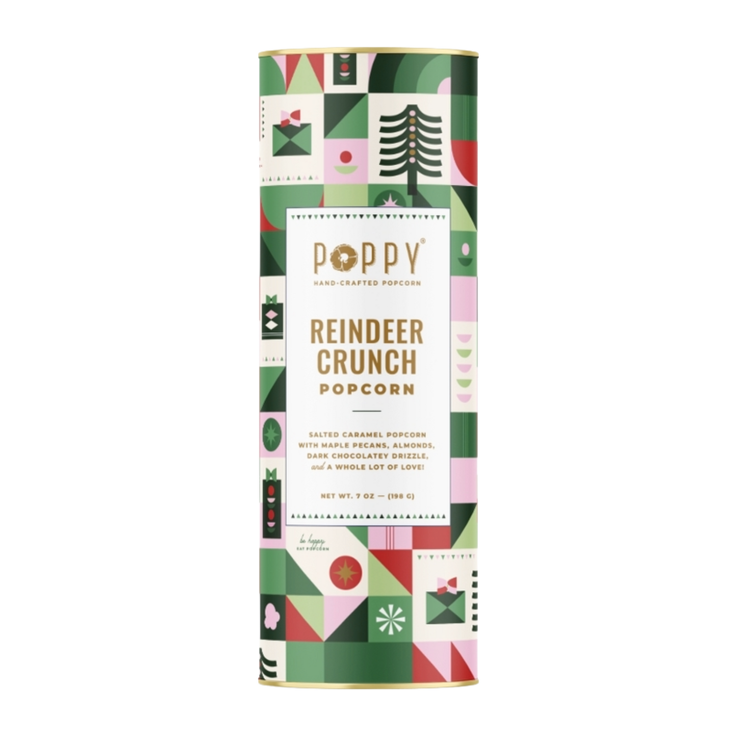 Poppy Reindeer Crunch Holiday Popcorn