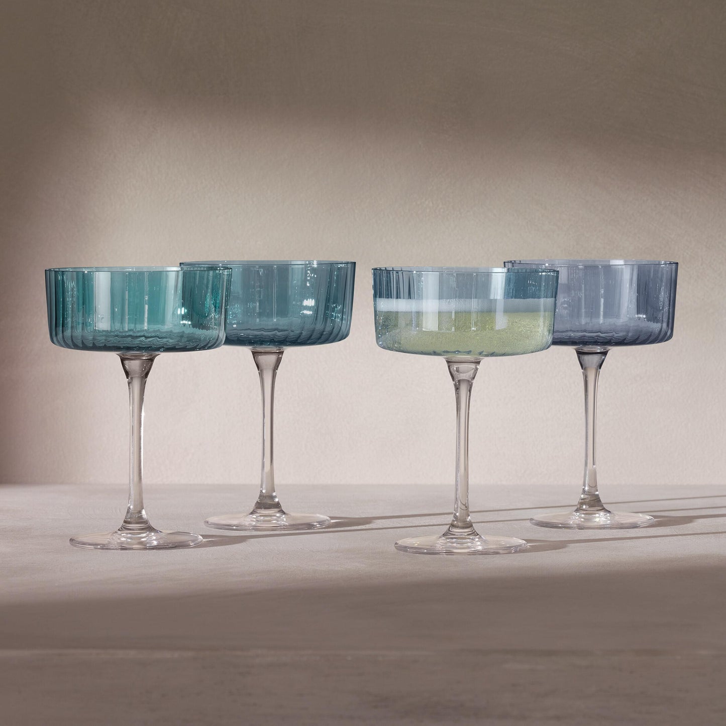 Sapphire Cocktail Glass Set by LSA