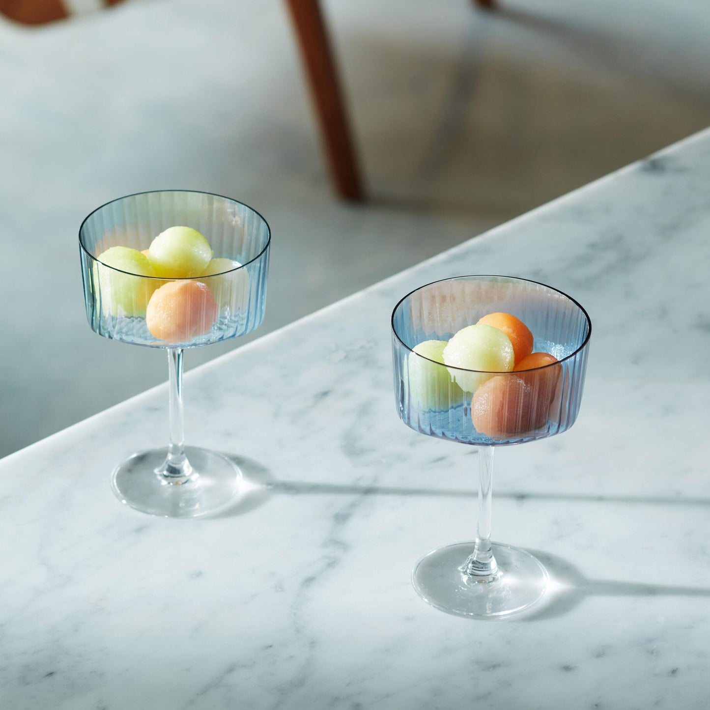 Sapphire Cocktail Glass Set by LSA