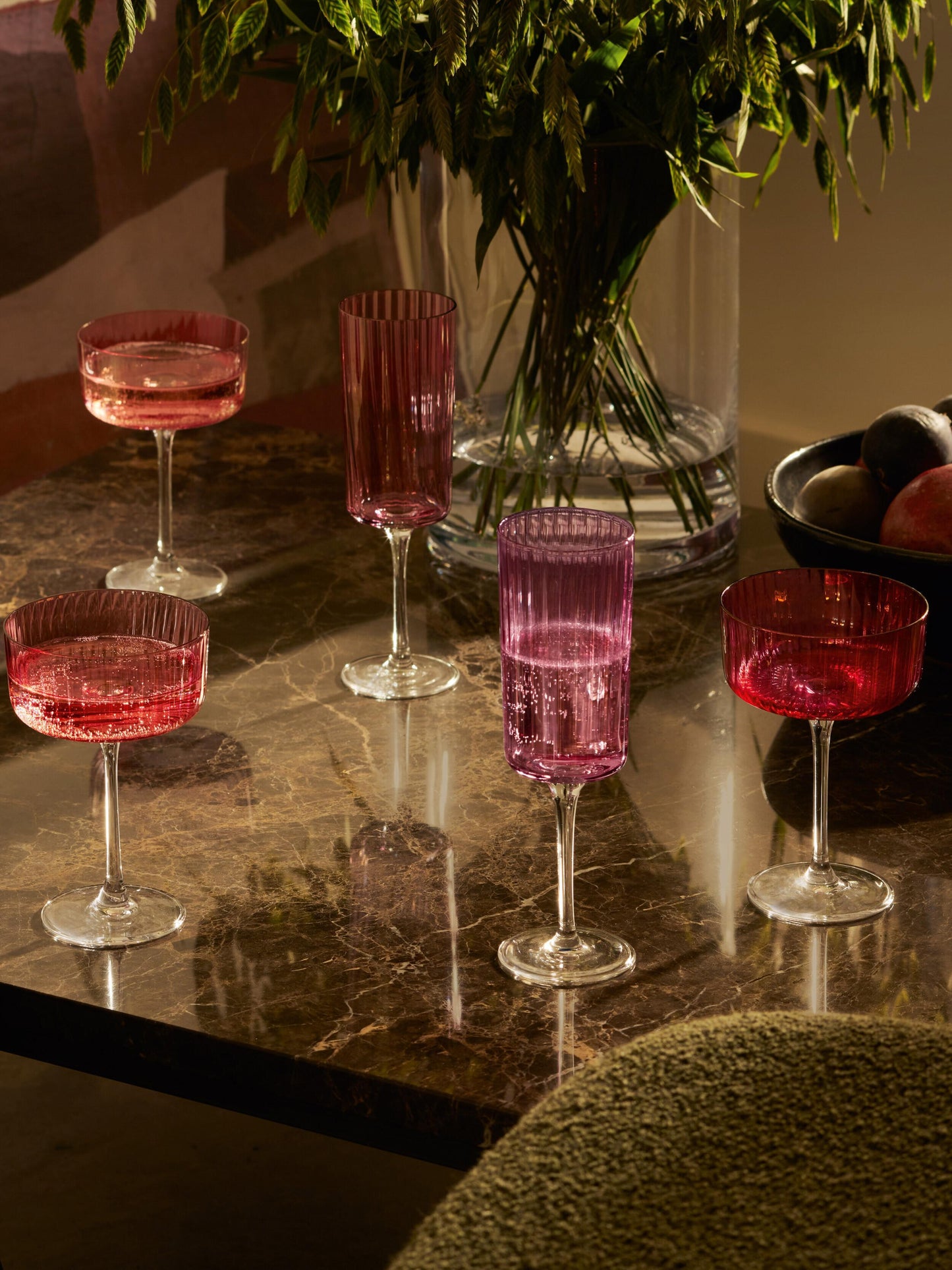Garnet Cocktail Glass Set by LSA