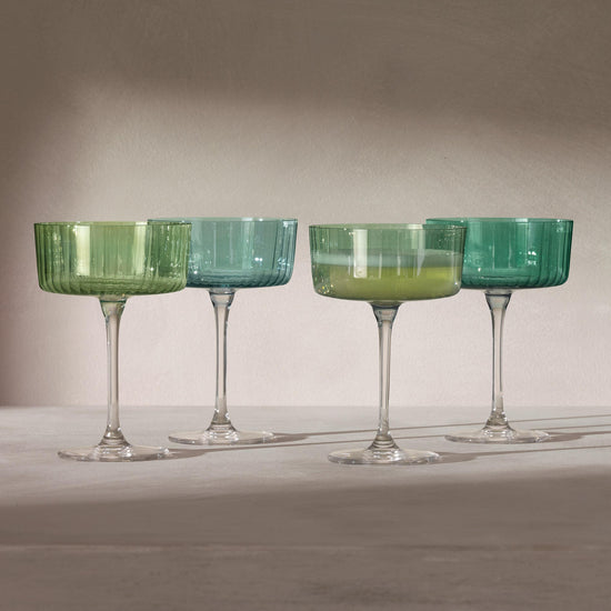 Jade Cocktail Glass Set by LSA