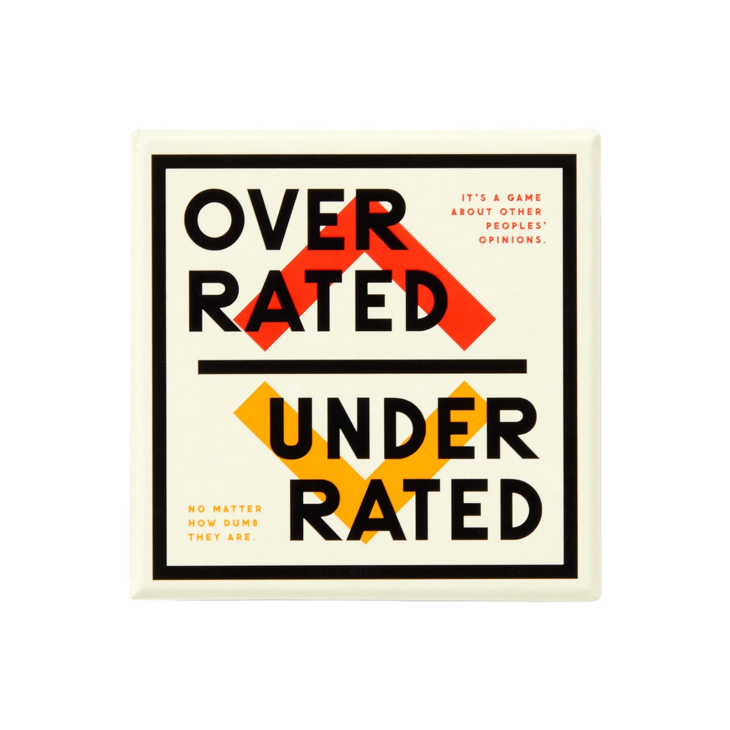 Overrated/Underrated Game by Brass Monkey